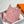 Hermes Mini Evelyne 23cm Pink Togo Leather