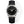 Patek Philippe Calatrava 37mm Black Dial Black Leather Strap