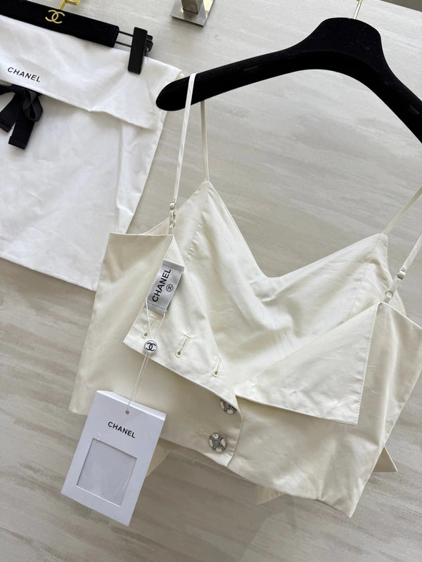CHANEL 25S SPAGHETTI STRAP TOP STYLE 243