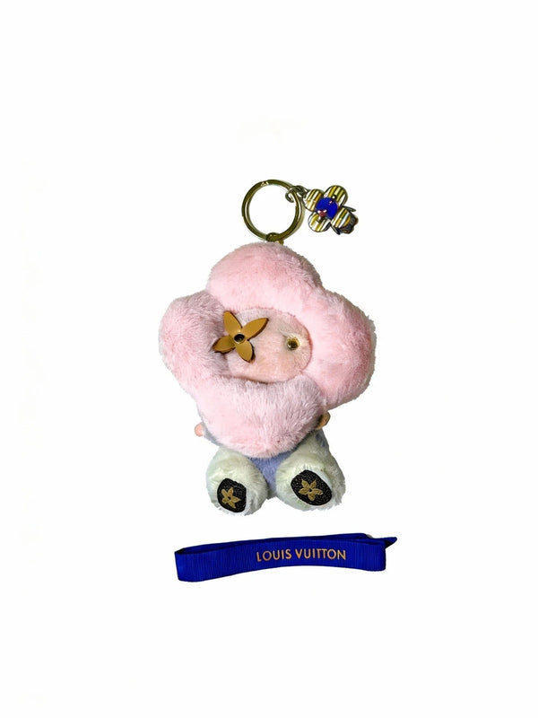LV Vivienne Brown and Pink Charm