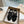 Miumi x Newbalance Sneaker Black Mesh Patent Leather