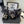 CC 26s Sandals 55 Black Sheepskin Mixed Gold Charm 650082
