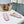 FLAT BUBBLE IN PASTEL PINK LAMBSKIN