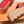 HM 25S HIGH WEDGE SANDALS IN RED LAMBSKIN STYLE 35