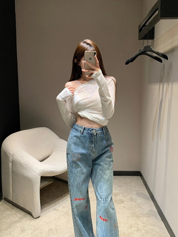CHANEL 25S DENIM JEANS STYLE 187