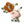 LV Vivienne Brown and Pink Charm