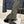 BALMAIN 25S ANTHEM BOOTS IN BLACK CALFSKIN