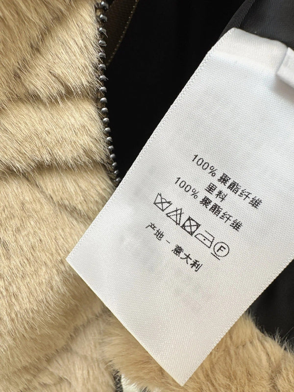 DIOR 25S MINK FUR CASHMERE CARDIGAN 469