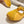 Miu Miu 2026 Ballet Flat Yellow Suede Fabric 618679