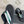 CC 26s Thong Sandals 65 Black White Green Rubber Leather 647676