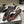 CC 26s Slingback Dark Red Black Tweed Sheepskin 649424