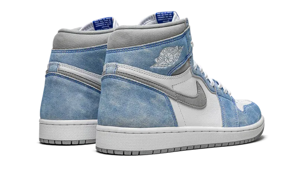 Nike Air Jordan 1 White Blue Suede Leather