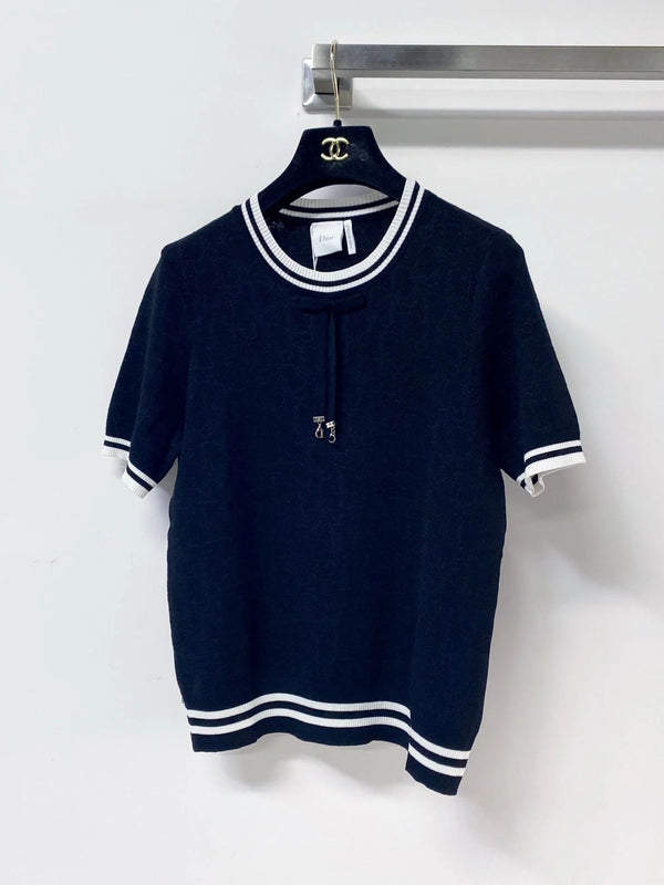 CD 2026 Short-Sleeve T-Shirt with Logo Cashmere 459050