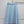 Miumiu 2026 Pleated Midi Skirt Blue Cotton 351548