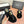 CC 26s Thong Sandals Black Suede Leather 648262