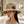 CC Straw Hat With Pearl and Logo 280796