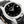 Patek Philippe Calatrava 37mm Black Dial Black Leather Strap