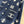 CC 26 Cardigan with Snowflake Pattern Blue mix White Wool 329713