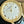 Patek Philippe Calatrava 40mm Diamond Benzel White Dial Black Strap