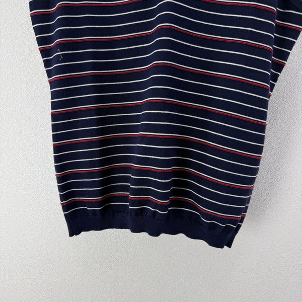 Miu 2026 Striped Collared Vest Tencel 395603