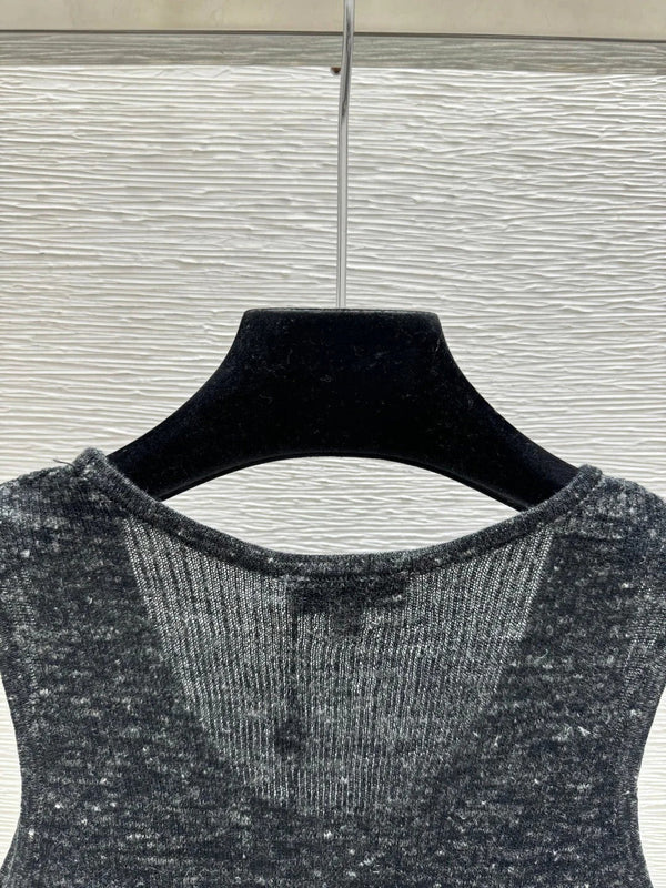 CC 2026 Black Vest White Lace Trim 516786