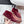 LP 26SS Open Walk Ankle Boot Burgundy Suede Fur 617383