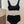 CC BIKINI SWIMSUIT SET IN BLACK ATTACHED WITH LOGO 629243