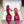 YSL 26ss High-Heeled Mules 85 Pink Red Satin Leather 660673