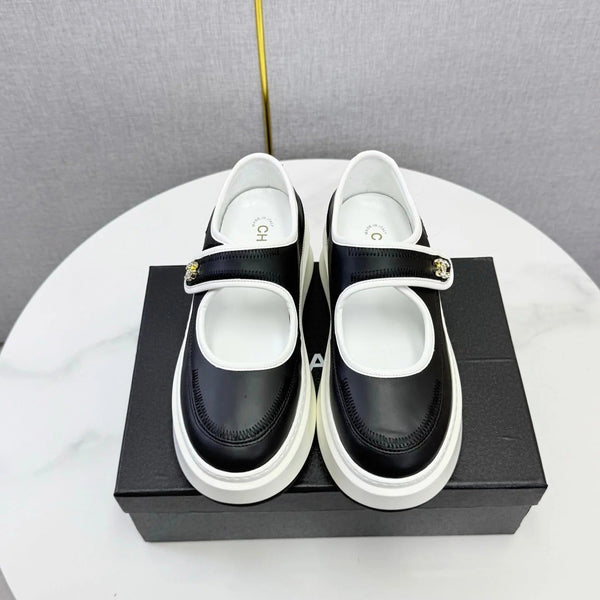 CC 2026 Platform Mary Jane Shoes Lambskin 801466