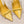 PRA 26S Slingback 85 Yellow Crocodile Embossed Leather 630738