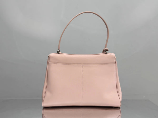 Balenciaga Medium Bag 35 Light Pink Calfskin Sliver Hardware