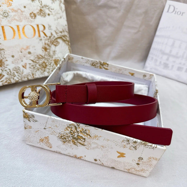 CD Montaigne Belt 20mm Grained Calfskin 195304