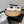 MM OPEN-TOP STRAW HAT IN BEIGE MIX WHITE EYELET FABRIC