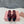 CAP TOE MULES RUBY COLOR SHEEPSKIN