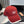 MM BASEBALL CAP IN RED FABRIC STYLE 9