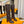 LV High Boots 85 Monogram Brown Sheepskin 573736