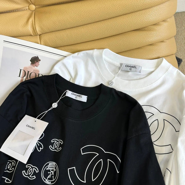 CHANEL 25S LONG-SLEEVE T-SHIRT STYLE 258