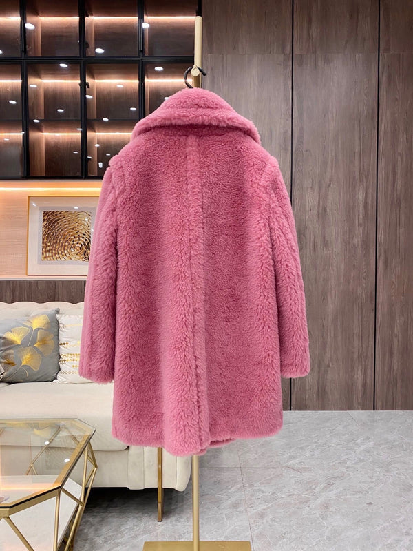 MAX MARA 25S TEDDY SHORT JACKET 073