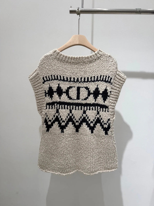 DIOR 25S SLEEVELESS SWEATER 495