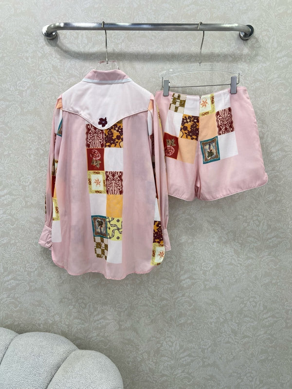 ZIMMER ELEGANT PRINTED OUTFIT SET 269174