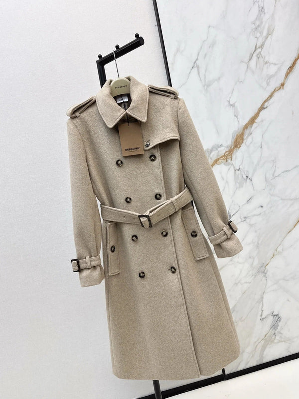 BURBERRY 25S LONG WOOL COAT 286