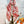 HM 26s Knitting Scarf 90 White Red Colorful Mulberry Silk 147541