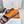 HM 26ss Oran Sandals 50 Black Light Pink Suede Sheepskin 625239