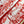 HM 26s Knitting Scarf 90 White Red Colorful Mulberry Silk 147541