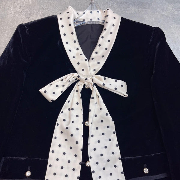 MIUMIU TOP AND SKIRT SET STYLE 775