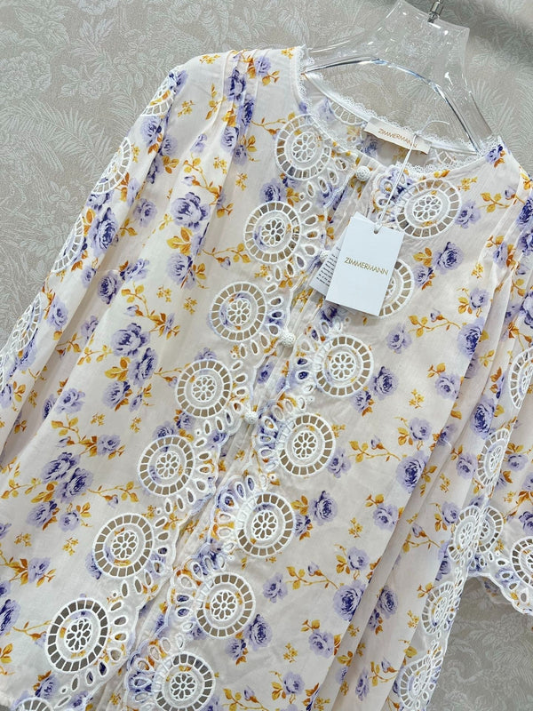 ZIMMER NEW PRINTED TOP AND SHORTS SET 269293