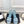 CC 26s HighHeeled Platform Sandals 85 Light Blue Tweed 631865