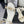 CC 26s Sandals 35 White Sheepskin Pearls 650098
