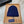 BEANIE HAT IN NAVY BLUE WOOL 431359