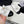 CHANEL 25S MARY JANES IN WHITE MIX BLACK CALFSKIN WITH BOW GOLD HARDWRE